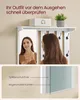 Schuhbank Wandgarderobe Set, Garderobe mit Spiegel, 8 Produktbild-Vorschau 5