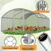 Izrielar výběh 3x6x2m s obloukovou střechou - kovový kurník Náhled obrázku produktu 3