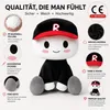 wiztex Blox Buddy Schwarz Plüschtier - 22 cm YouTube Video Produktbild-Vorschau 4