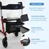 Safe Age® Universelles Tablett für Rollatoren – rutschfest Produktbild-Vorschau 2