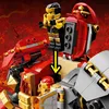 LEGO 71720 NINJAGO Ognisty klockowy mech, figurka ninja w Podgląd zdjęcia produktu 10