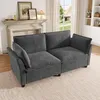 Canapé 2 places Merax, design moderne, modèle loveseat avec Voir les images du produit 3