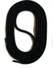 SNORS Schnürsenkel rund - SCHWARZ - 3mm - 150cm Produktbild-Vorschau 1