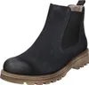 A single black Chelsea boot with a brown sole is shown against a white background. Produktbild-Vorschau