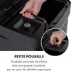 Royal Trash Matte black Poubelle à capteur 72 L acier Voir les images du produit 4