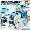 Hundepflegetisch mit Edelstahlgestell, 4 Beinöffnungen, Produktbild-Vorschau 5