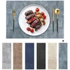 6 Stück 45*30cm Leder Tischsets Abwaschbar, Wasserdicht Produktbild-Vorschau 1