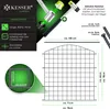 KESSER® Teichzaun Gartenzaun Steckzaun Komplettset Metall Produktbild-Vorschau 7