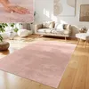 Teppich Wohnzimmer Kunstfell Plüsch Hochflor Shaggy Weich Produktbild-Vorschau 1