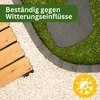 Rasenkanten - 4 Stück - 4,8 Meter - Grau - Wetterfest & Produktbild-Vorschau 6