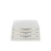 Three white air filters stacked on top of each other against a white background. Produktbild-Vorschau
