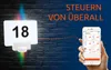 Link2Home WiFi LED Hausnummer-Leuchte 10W weiß Produktbild-Vorschau 3