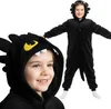 Onesie-Pyjama Kigurumi Kostüm Verkleidung Ohnezahn Kinder Produktbild-Vorschau 1