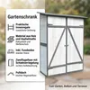 Mucola Gerätehaus Geräteschuppen Gartenschrank Produktbild-Vorschau 2
