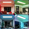 ZMH LED Panel 120x30 Dimmbar - Lang Flach Deckenleuchte RGB Produktbild-Vorschau 7