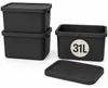 Plastard Boxen 31 L, 3er-Set, stapelbar, BPA-frei, Produktbild-Vorschau 1