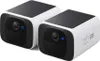 Two Eufy Security SoloCam S220 cameras are shown against a white background. Voir les images du produit