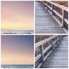 Poster - Poster ohne Rahmen - Weg Meer Brücke - 40x30 cm - Produktbild-Vorschau 8