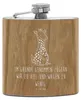 Mr. & Mrs. Panda Flachmann Aus Edelstahl Giraffe Zufrieden Produktbild-Vorschau 1