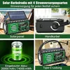 Solarradio Kurbelradio 20000mAh Notfallradio Outdoor, AM/FM Produktbild-Vorschau 6
