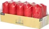 STARPAK Stumpenkerzen 40 mm rot 10 Stück Produktbild-Vorschau 4