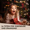 Nordstern Adventskalender zum Befüllen Schwarz Gold - DIY Produktbild-Vorschau 2