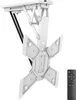 A white motorized TV ceiling mount with a remote control. Anteprima dell’immagine prodotto