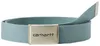 Cintura Carhartt WIP Clip Belt Chrome da Unisex Anteprima dell’immagine prodotto 1