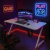 Tavolo da gaming - Scrivania 140x60x75 cm - Tavolo da Anteprima dell’immagine prodotto 4