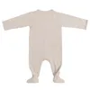Baby's Only Strampler mit Füßen Melange - Warm Linen - 62 - Produktbild-Vorschau 2
