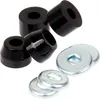 Longboard Lenkgummis Schwarz 90A Härte (Bushings) für zwei Produktbild-Vorschau 1