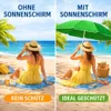 2x Sonnenschirm Strandschirm Garten Balkon Strand Schirm Produktbild-Vorschau 2
