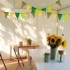 Wimpelkette Outdoor Wetterfest Salbeigrün, 24M Wimpelkette Produktbild-Vorschau 5