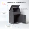SMART PARCEL BOX™ Mittelgroßer Paketbriefkasten, Entnahme Produktbild-Vorschau 9