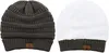 3er Set Mütze Damen Winter Strickmütze Grobstrick Warme Produktbild-Vorschau 2