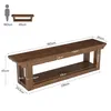 Panche, inclusa una panca d'ingresso in legno massello, Anteprima dell’immagine prodotto 6