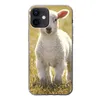 MuchoWow® Handyhülle Schutzhülle Hülle für iPhone 12 Lamm - Produktbild-Vorschau 1