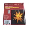 The image shows the packaging of a yellow LED star light. Produktbild-Vorschau