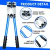 CCLIFE Crimpzange Set 6-50 mm² (AWG 10-0) für Kabelschuhe Produktbild-Vorschau 10