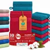 Betz, lot de 10 gants de toilette Palermo, 100% coton, Voir les images du produit 1