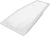 Raumspar Badewanne 160x70x39cm MINOU rechts, weiß Produktbild-Vorschau 2