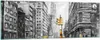 Bilder auf glas - Stadt Taxi Wolkenkratzer Illustration - Produktbild-Vorschau 1