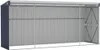 vidaXL Abri de jardin anthracite 118x382x178 cm Acier Voir les images du produit 6