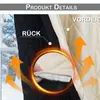 Raumteiler Thermovorhang Kälteschutz Kräuselband - 254 x Produktbild-Vorschau 4