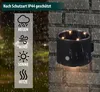 Northpoint LED Solar Wandleuchte mit Bewegungsmelder Up & Produktbild-Vorschau 4