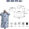 ASKSA Oversized Blanket Hoodie, Sherpa Fleece Wearable Náhled obrázku produktu 5
