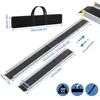 LZQ 2 x Rollstuhlrampe 107-183cm aus Aluminium mobil Rampe Produktbild-Vorschau 2