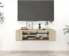 vidaXL Televizní nástěnná skříňka Sonoma dub 100x30x26,5 cm Náhled obrázku produktu 2