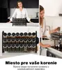 Sada 24ks - Deco Haus 3-úrovňový kovový stojan na korenie s Náhľad obrázku produktu 3