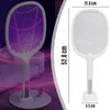 Elektrische Insektenklatsche 2in1 UV Lampe 2500V Akku 1200 Produktbild-Vorschau 7